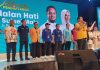 Deklarasi Pasangan Calon Gubernur dan Wakil Gubernur Sulsel Andalan Hati di Claro