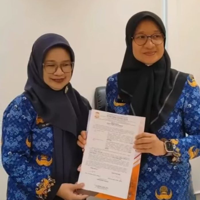 Serah Terima Jabatan Kepala Dinas DP3A Kota Makassar | Foto : IST