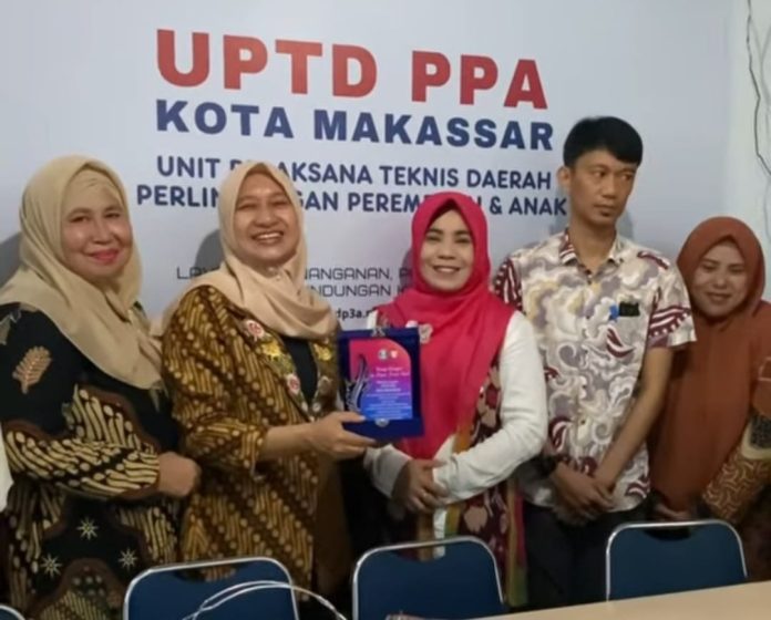 UPTD PPA Kota Makassar Terima Kunjungan Studi Banding dari Dinas PPPA dan KB Kabupaten Halmahera | Foto : IST