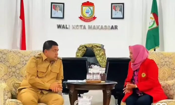 Wali Kota Makassar, Munafri Arifuddin dalam menerima audiensi dari Fakultas Kedokteran Gigi (FKG) Universitas Hasanuddin (Unhas) | IST